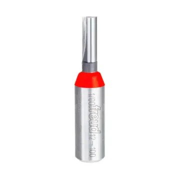 Freud Tools 1/4" (Dia.) Double Flute Straight Bit (Eclipse Grind)