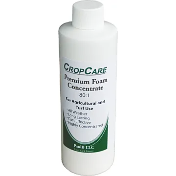 CropCare 8 oz Bottle Specifications Premium Foam Concentrate