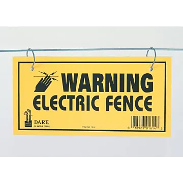 Dare Products WARNING SIGN