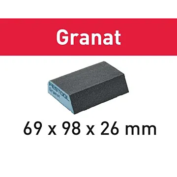 Festool Abrasive sponge 69x98x26 120 CO GR/6 Granat