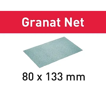 Festool Abrasive net STF 80x133 P80 GR NET/50 Granat Net