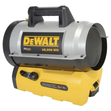DEWALT Cordless Propane Forced Air Heater (Bare Tool) 68,000 BTU