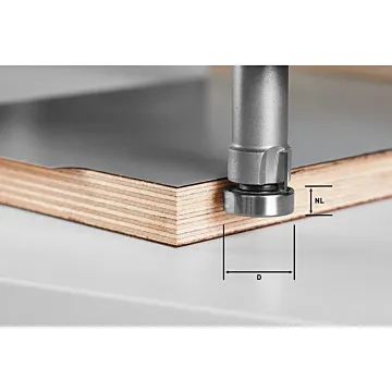 Festool HW/KLS D22/8-OFK Edge Trimming Cutter