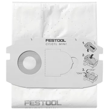 Festool SELFCLEAN Filter Bag SC FIS-CT MINI/5