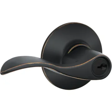 Schlage Accent Aged Bronze Entry Door Lever