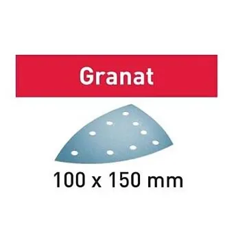 Festool Sanding disc STF DELTA/9 P80 GR/50 Granat