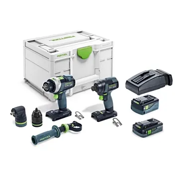 Festool Screwdriver and drill bit set TID 18 HPC I-Set TPC 18/4
