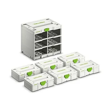 Festool Systainer Rack w/ 6 Mini Systainers