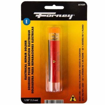Forney 0.3 oz Silvery White Rosin Core Electrical Repair Solder Wire