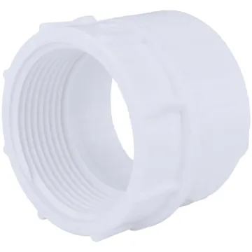 Charlotte Pipe 1-1/2 In. Hub x 1-1/2 In. FPT Schedule 40 DWV PVC Adapter