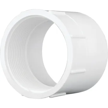 Charlotte Pipe 3 In. Hub x 3 In. FPT Schedule 40 DWV PVC Adapter
