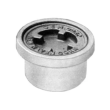 2 in FPT Cast Iron Flush Top Oil Tank Fill Cap