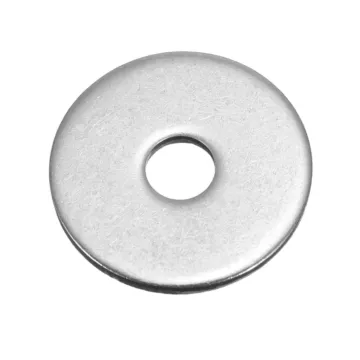 Fender Washer 1/4" x 1-1/4", Grade 2 Zinc, 50 lb per box