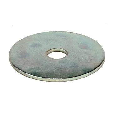 Fender Washer, Zinc Coated, CR+3, 3/8" Diameter, 2" Length