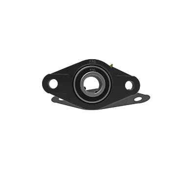 KML 30 mm 117 mm Cast Iron Oval Flange Mount Ball Bearing Unit