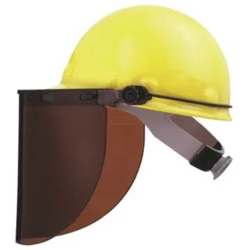Fibre-Metal® by Honeywell 0.271 in L x 0.196 in W x 0.143 in H Plastic Gray Dielectric Insulating Faceshield Hat Adapter
