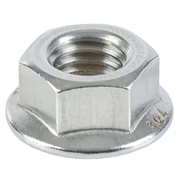 Star Stainless 1/2 Stainless Steel Zinc Plated Flange Nut