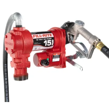 Fill-Rite Fuel Pump 12v 15gpm Manual Nozzl