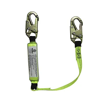 Safewaze 3' Lanyard With Double Locking Snap Hooks