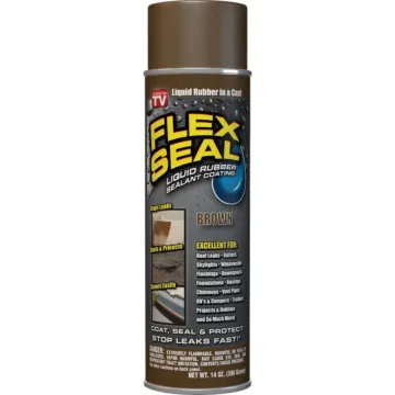 Flex Seal Rubber Spray Sealant (Brown) 14 oz