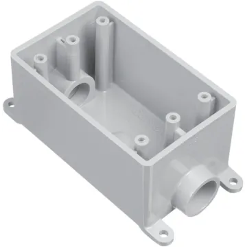 Carlon .5 IN FSC 1-GANG WP BOX - NEW STYLE
