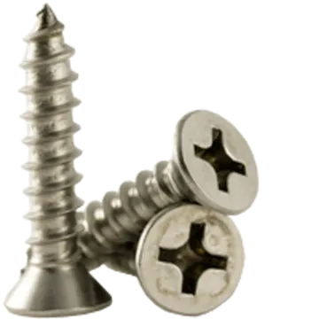 Titan™ #8 2 in Flat Head Phillips Sheet Metal Screw