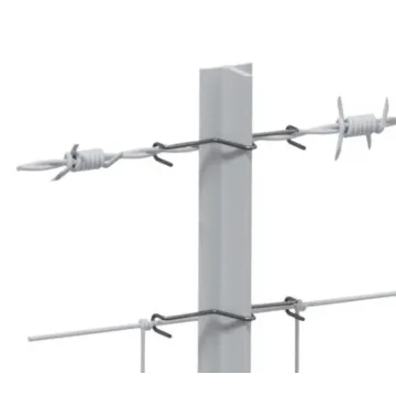Dare Products LOCKJAWZ SPRING WIRE T-POST CLIP