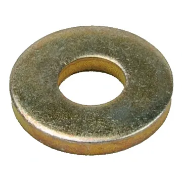 Titan™ 1/2 in Hardened Steel Finish Yellow Zinc Flat Washer