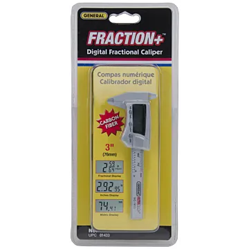 General Tools SR54 Battery 0 to 3 in Digital Caliper