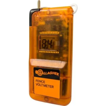 Gallagher 9 V 26.8 in 55.3 in Fence Volt Reader