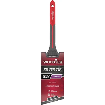 Wooster 2-1/2" Silver Tip GripTech Max Angle Sash