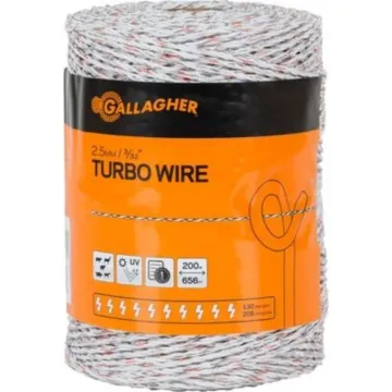 Gallagher 3/32 in Diameter Poly 1612 ft Turbo Wire