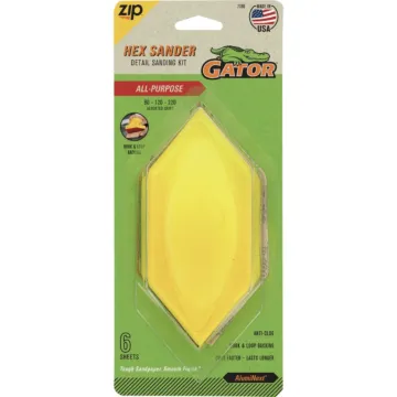 Gator Zip Hook & Loop Detail Hand Sander
