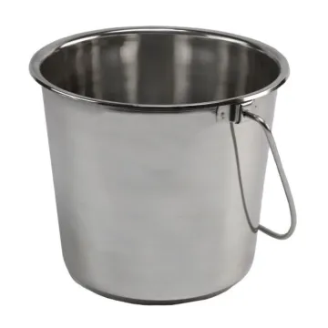 GRIP 4 gal Stainless Steel Bucket