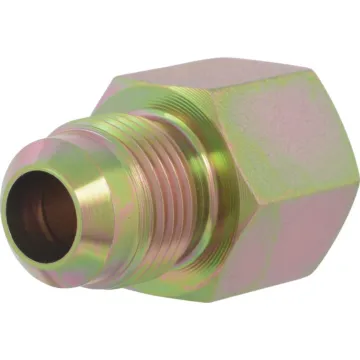 EASTMAN Brass Adapter Gas Fitting - 1/2 in. OD Flare x 1/2 in. FIP