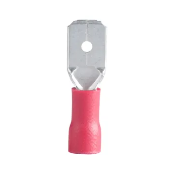 Gardner Bender #22-#16 AWG (1 mm²) Vinyl-Insulated Disconnect (0.25" Tab) - Male