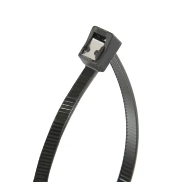 ILSCO Cable Tie Self Cutting 8in 50lb Black