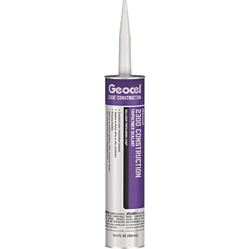 Geocel Construction Tripolymer Sealant (Clear) 10.3 oz
