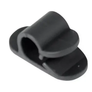 GB® 4.5 in Plastic Black Small Cable Clip