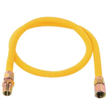 EASTMAN Coated SS Gas Connector - 1/2 in. OD x 48 in.