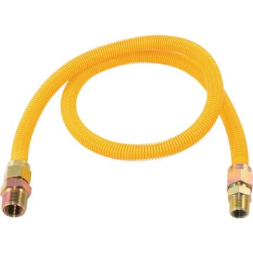 EASTMAN Coated SS Gas Connector - 5/8 in. OD x 48 in.