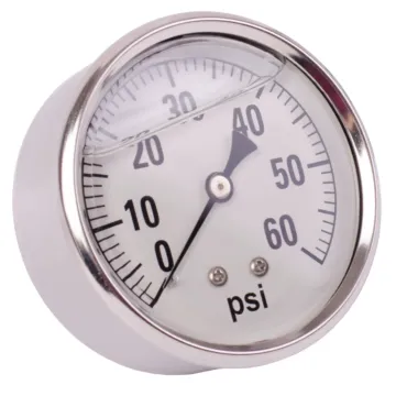 Valley Industries 2-1/2 in 0 - 60 psi 1/4 in MNPT Single Scale Pressure Gauge