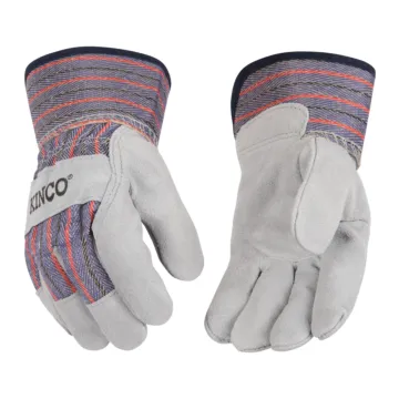 Kinco Kids' Suede Leather Palm Gloves - M
