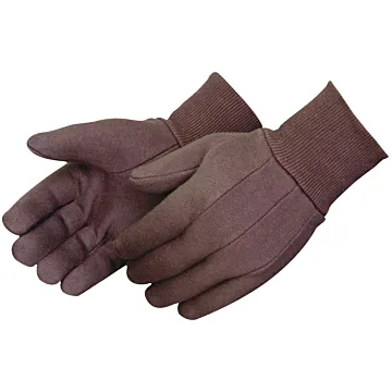 Liberty Safety Men's Jersey Work Gloves (Brown - 12pk) - L