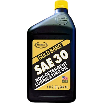 Warren Oil Gold Band Oil Non Det 30W Qt