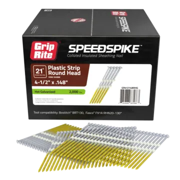 Grip-Rite SpeedSpike Nails (2,000pk) 0.148 in. x 4-1/2 in.