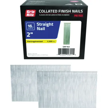 Grip-Rite 2 In. 16 ga Electrogalvanized Straight Collated Finishing Nail (2500-Count)