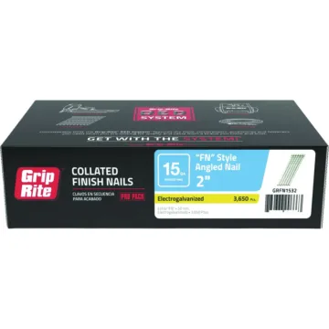 Grip-Rite 2 In. 15 ga Bright FN-Style Collated Finishing Nail (3650-Count)
