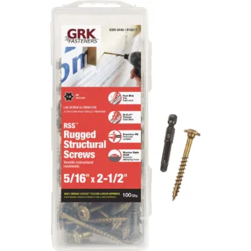 GRK Fasteners 5/16" x 2-1/2" T-30 Star Head, Structural Lag Screw, Climatek Coating (Bulk Box 100 pc)