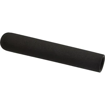 5/8 in ID Textured Round Plastic Smooth Handle Protective Grip